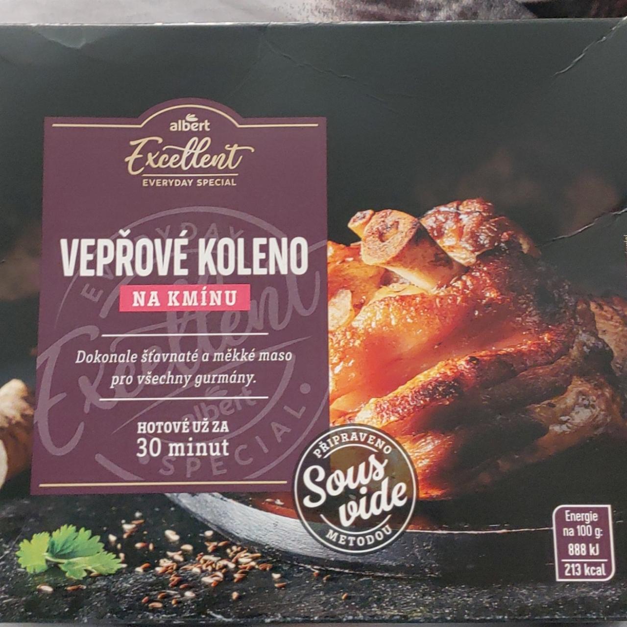 Fotografie - Vepřové koleno na kmínu Sous vide Albert Excellent