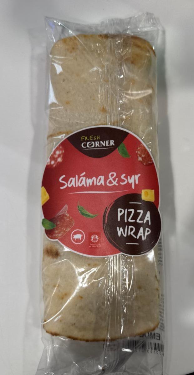 Fotografie - Pizza Wrap Saláma & Syr Fresh Corner