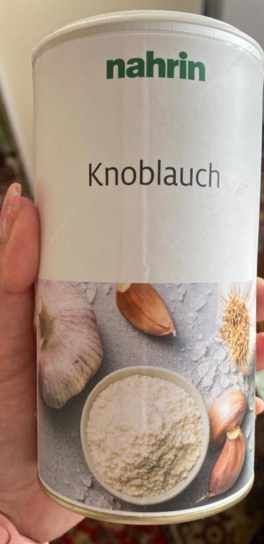 Fotografie - Knoblauch Nahrin