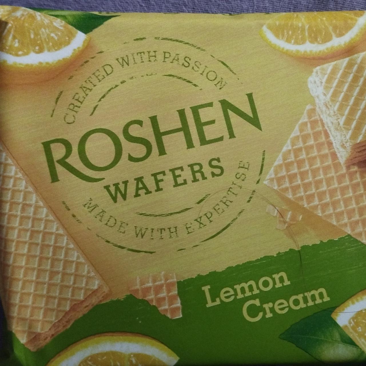 Fotografie - Wafers lemon cream Roshen