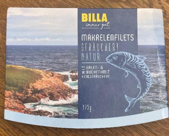 Fotografie - Makrelenfilets geräuchert natur Billa