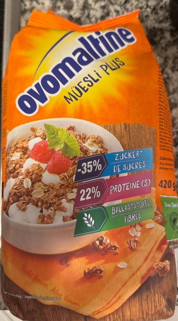 Fotografie - Müesli Plus Ovomaltine