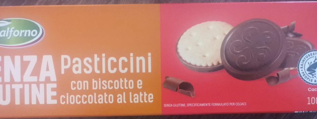 Fotografie - Senza Glutine Pasticcini con biscotto e cioccolato al latte Realforno