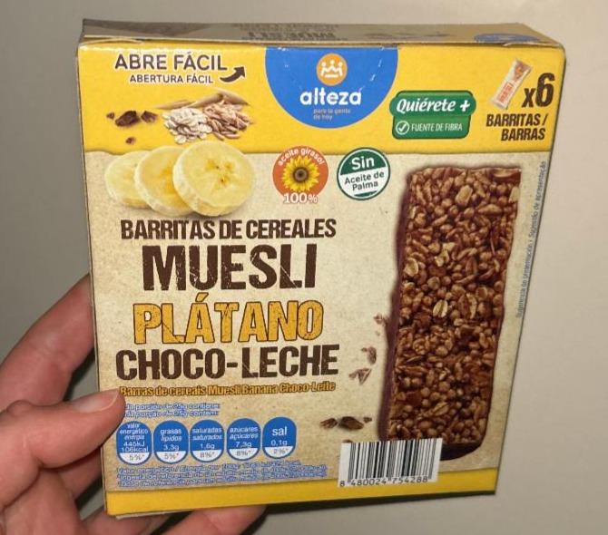 Fotografie - Muesli Plátano Choco-Leche Alteza