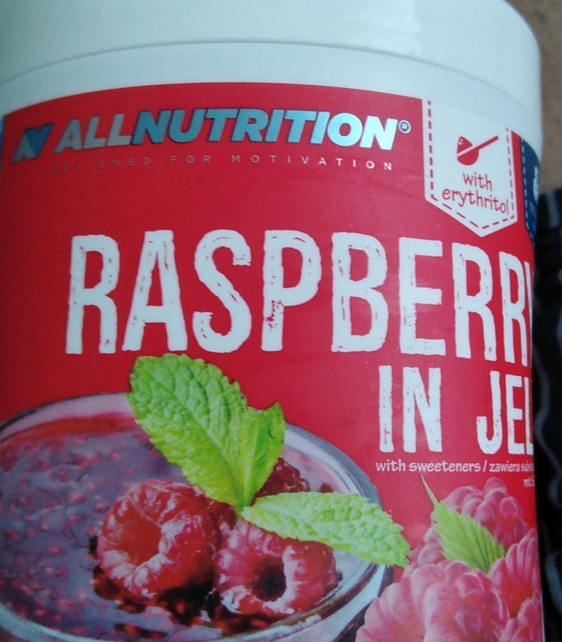 Fotografie - Raspberry in Jelly Allnutrition