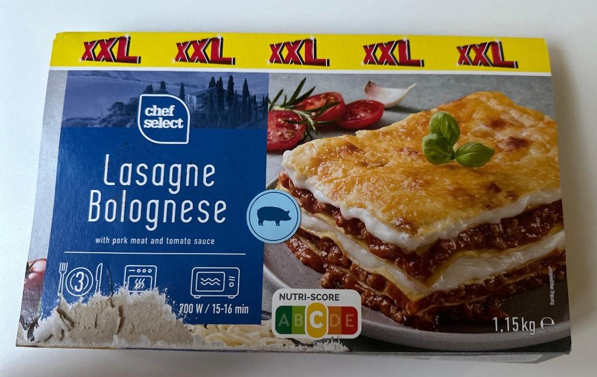 Fotografie - Lasagne bolognese with pork meat XXL Chef Select