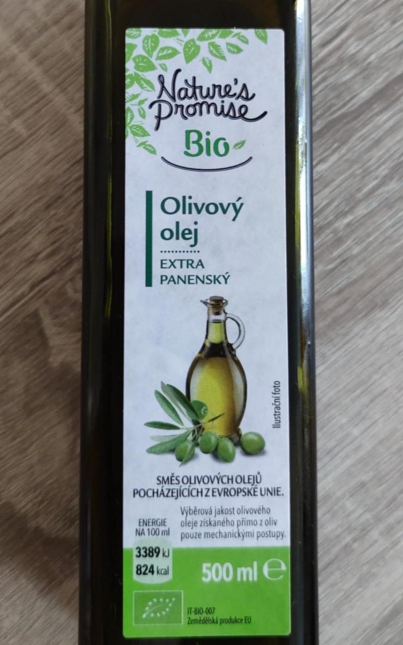 Fotografie - Olivový olej extra panenský Nature’s Promise Bio