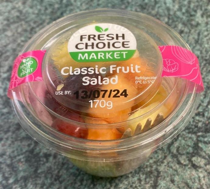 Fotografie - Classic fruit salad Fresh choice market