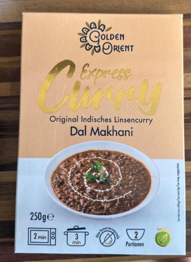 Fotografie - Express curry dal makhani Golden Orient