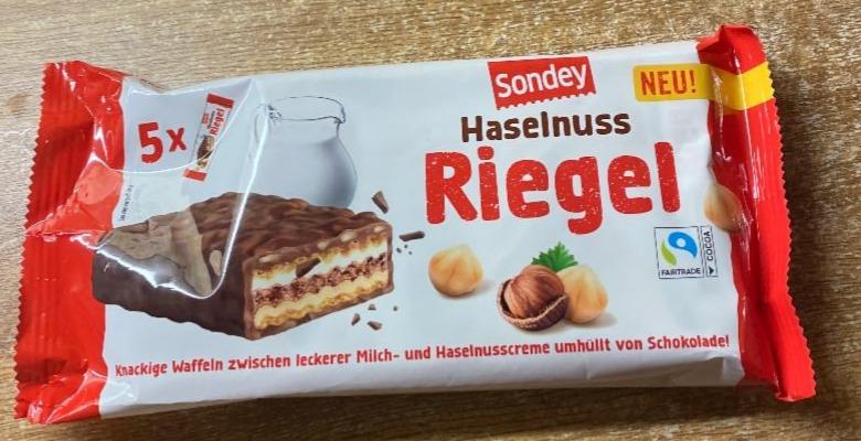 Fotografie - Haselnuss Riegel Sondey