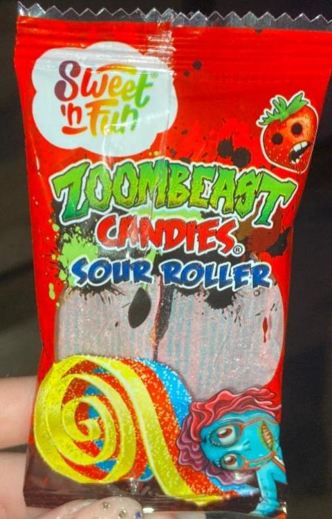 Fotografie - Zoombeast Candies Sour Roller Sweet’n Fun