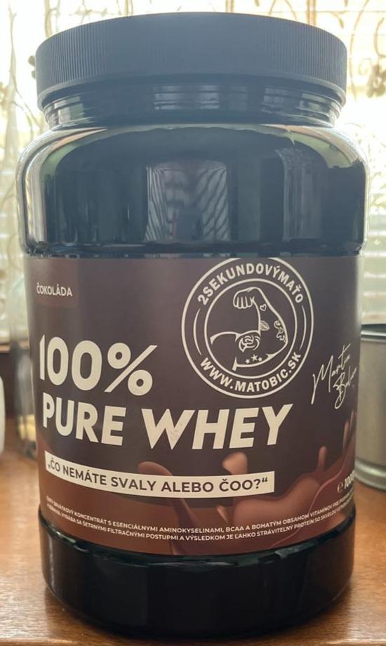 Fotografie - 100% Pure Whey Čokoláda 2SekundovýMaťo