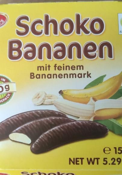 Fotografie - Schoko Bananen Sir Charles