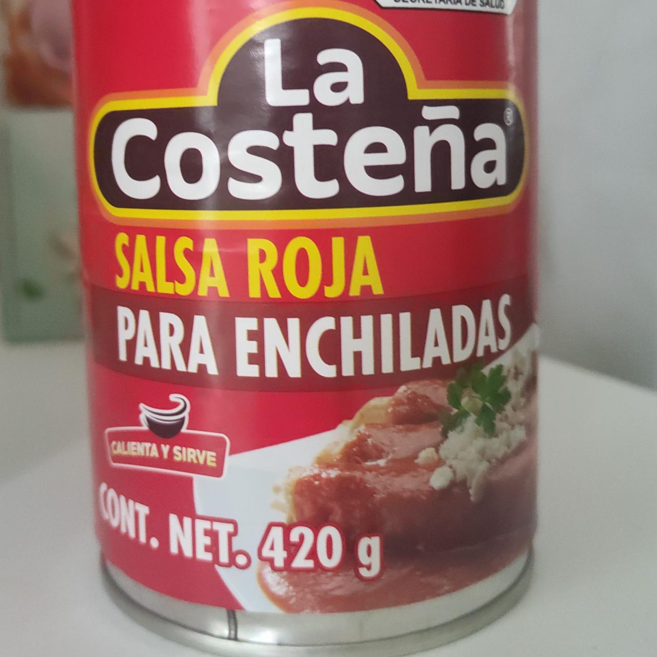 Fotografie - Salsa Roja Para Enchiladas La costena