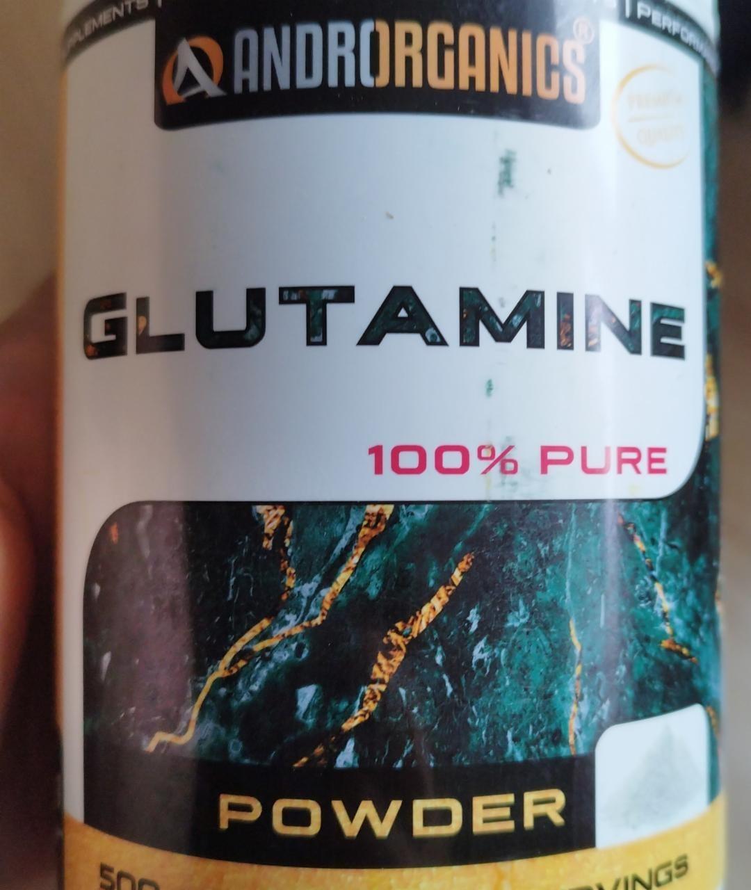 Fotografie - Glutamine 100% Pure Androrganics