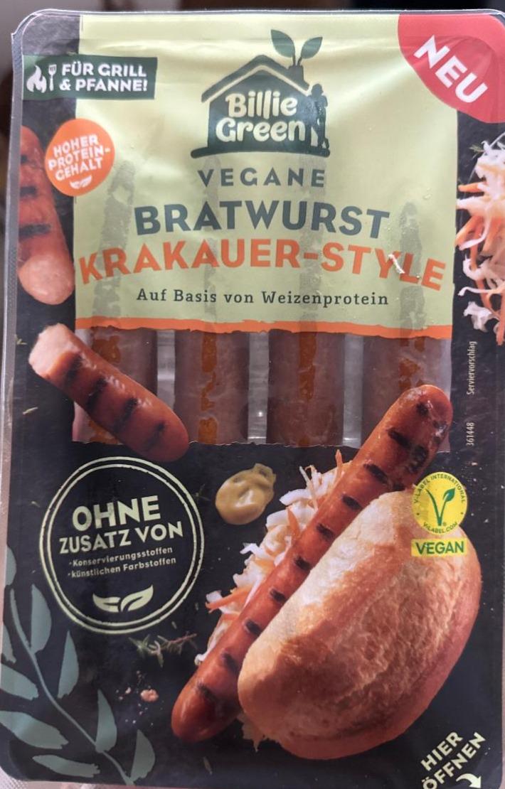 Fotografie - Vegane bratwurst krakauer style Billie Green