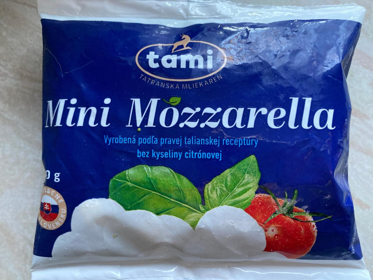 Fotografie - Mini mozzarella tami