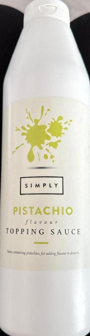 Fotografie - Pistachio flavour topping sauce Simply