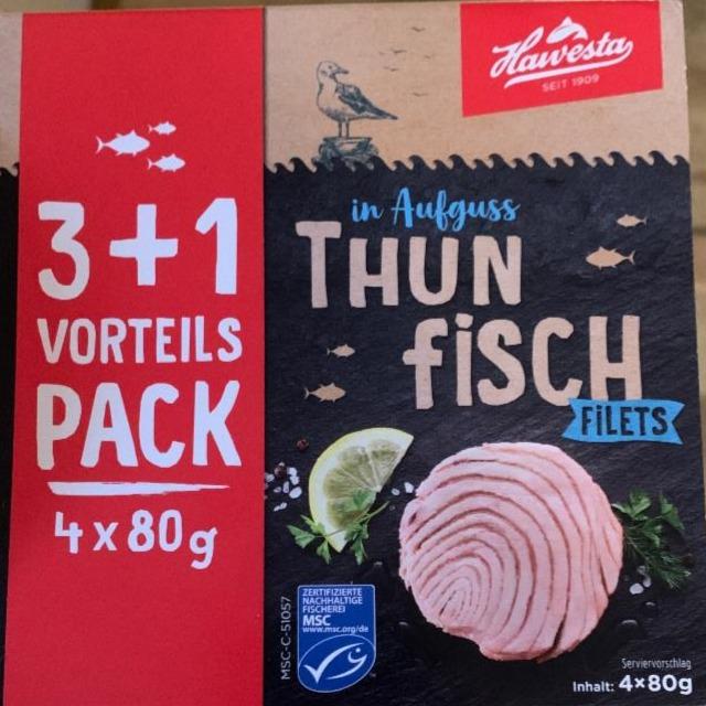 Fotografie - Thunfisch filets Hawesta