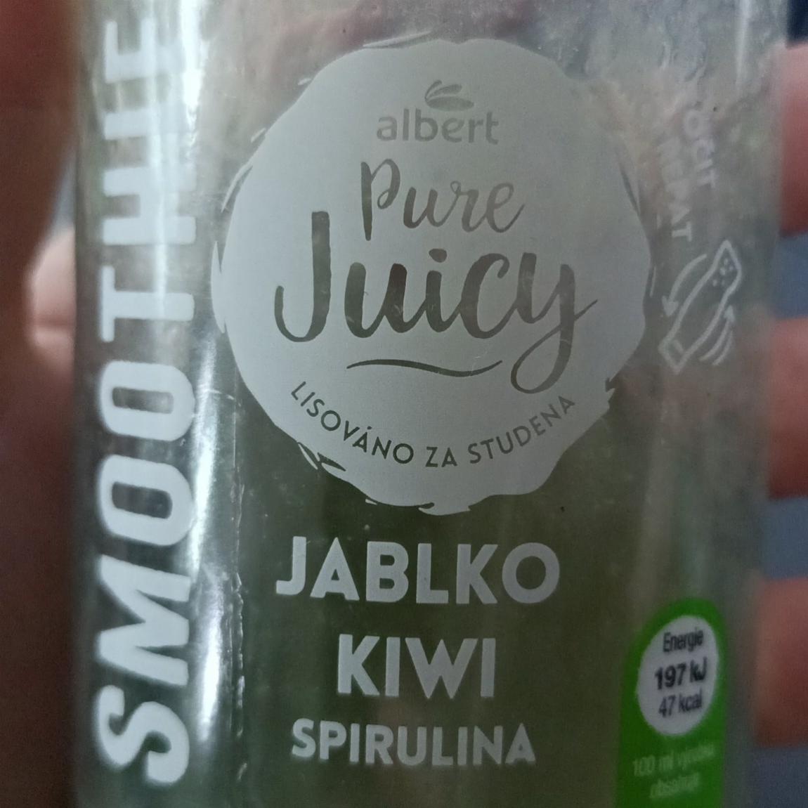 Fotografie - Smoothie Jablko, Kiwi, Spirulina Albert Pure