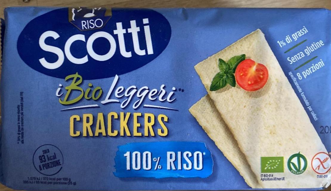 Fotografie - Crackers 100% Riso Scotti