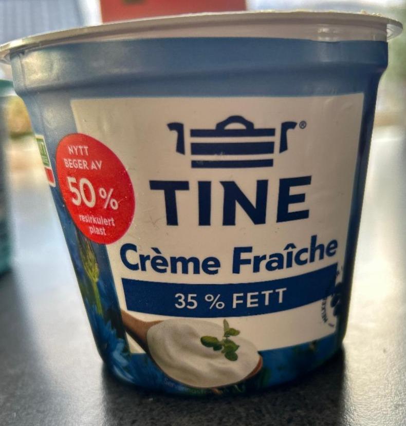 Fotografie - Créme Fraiche 35 % Fett Tine