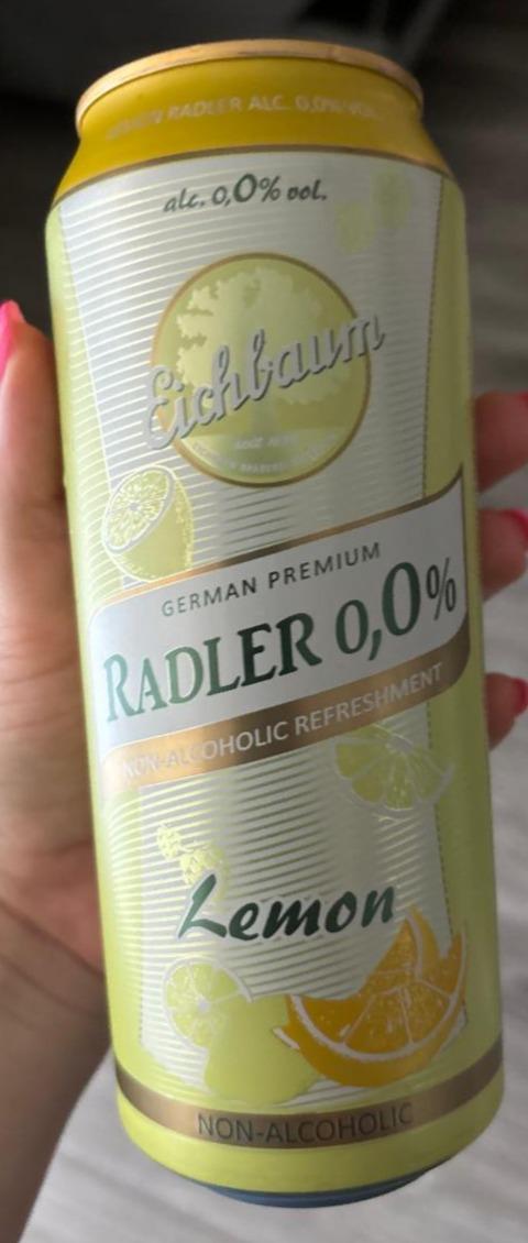 Fotografie - Radler 0,0% Lemon Eichbaum