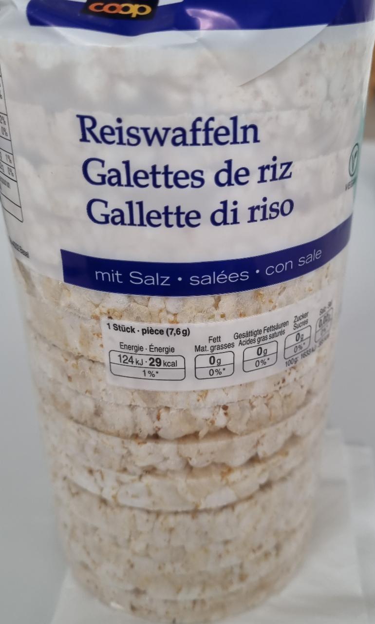 Fotografie - Galettes de riz salées Coop Qualité & Prix