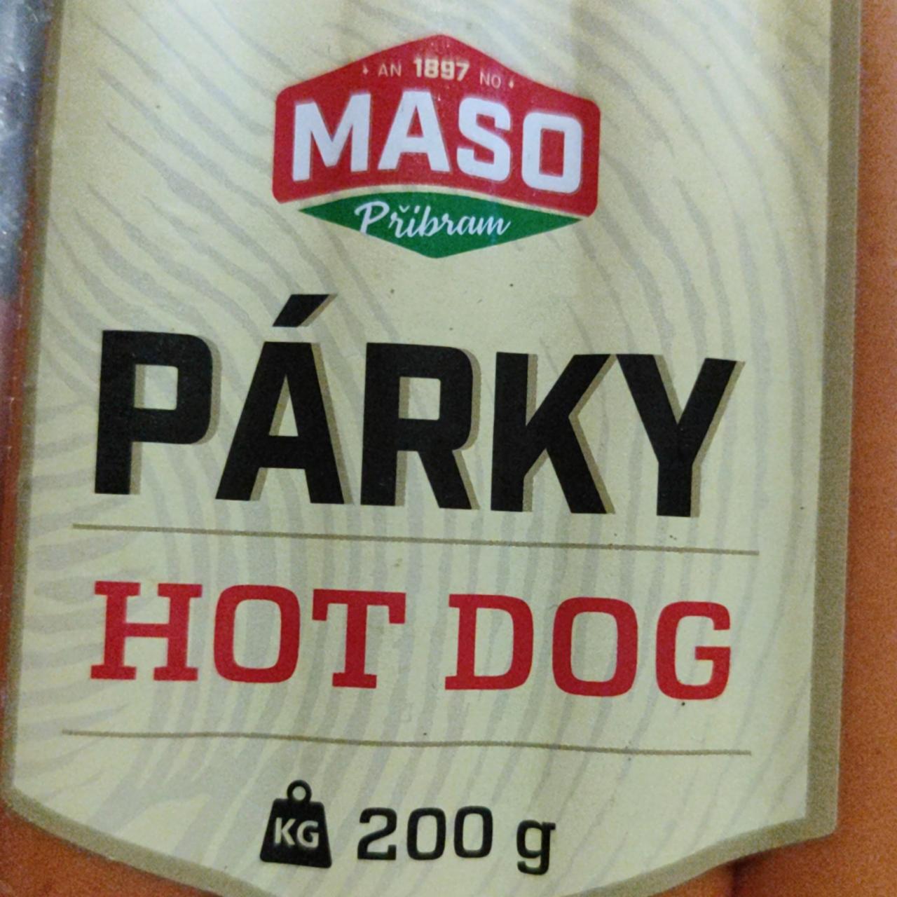 Fotografie - Párky Hot Dog Maso Příbram