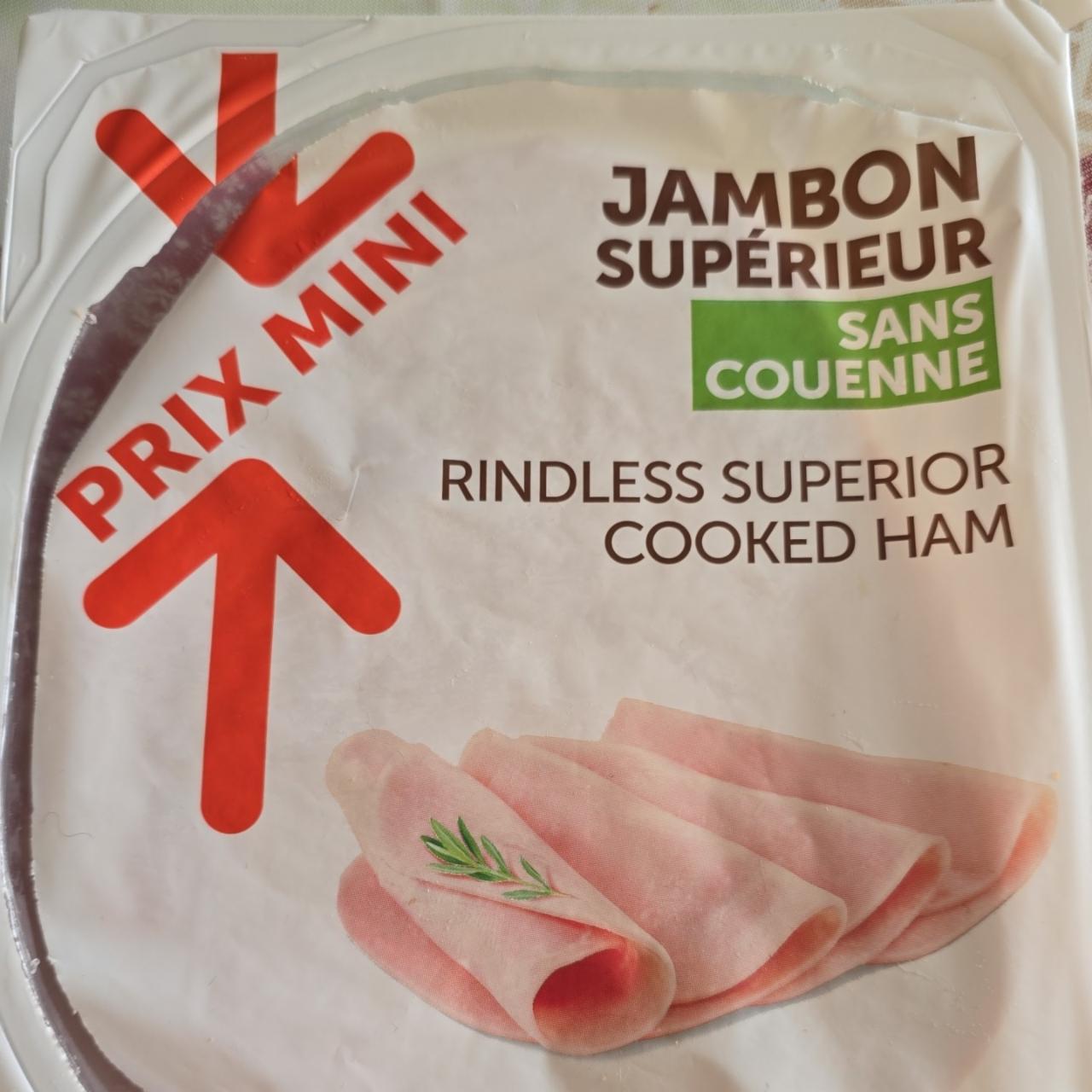 Fotografie - Jambon superieur Prix Mini