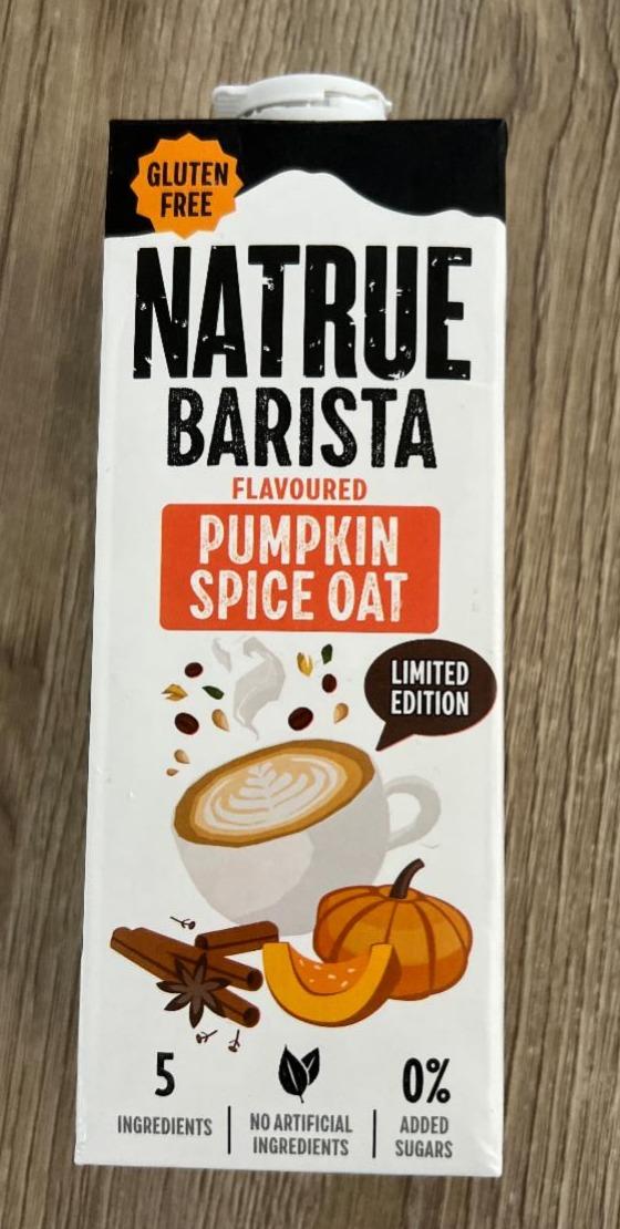 Fotografie - Barista Flavoured Pumkin Spice Oat Natrue