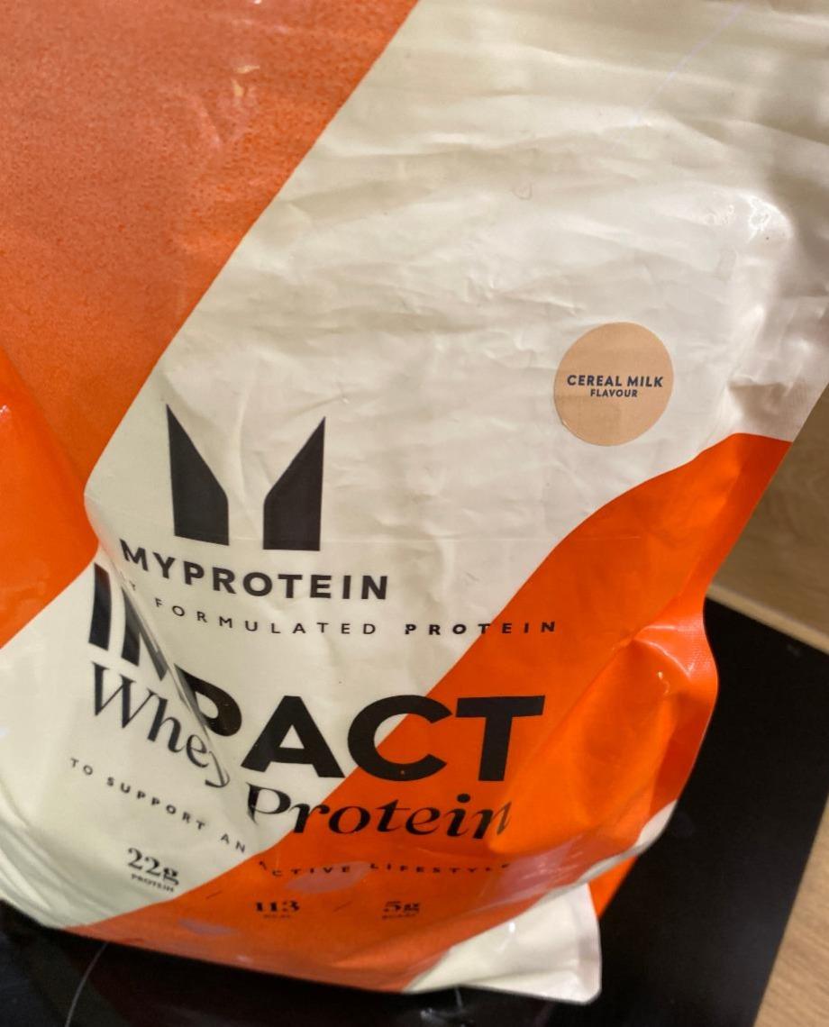 Fotografie - Impact Whey Protein Cereal Milk Myprotein