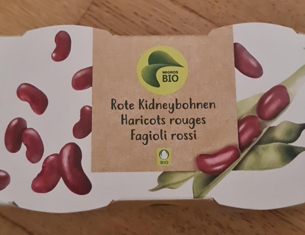 Fotografie - Rote Kidneybohnen Migros Bio