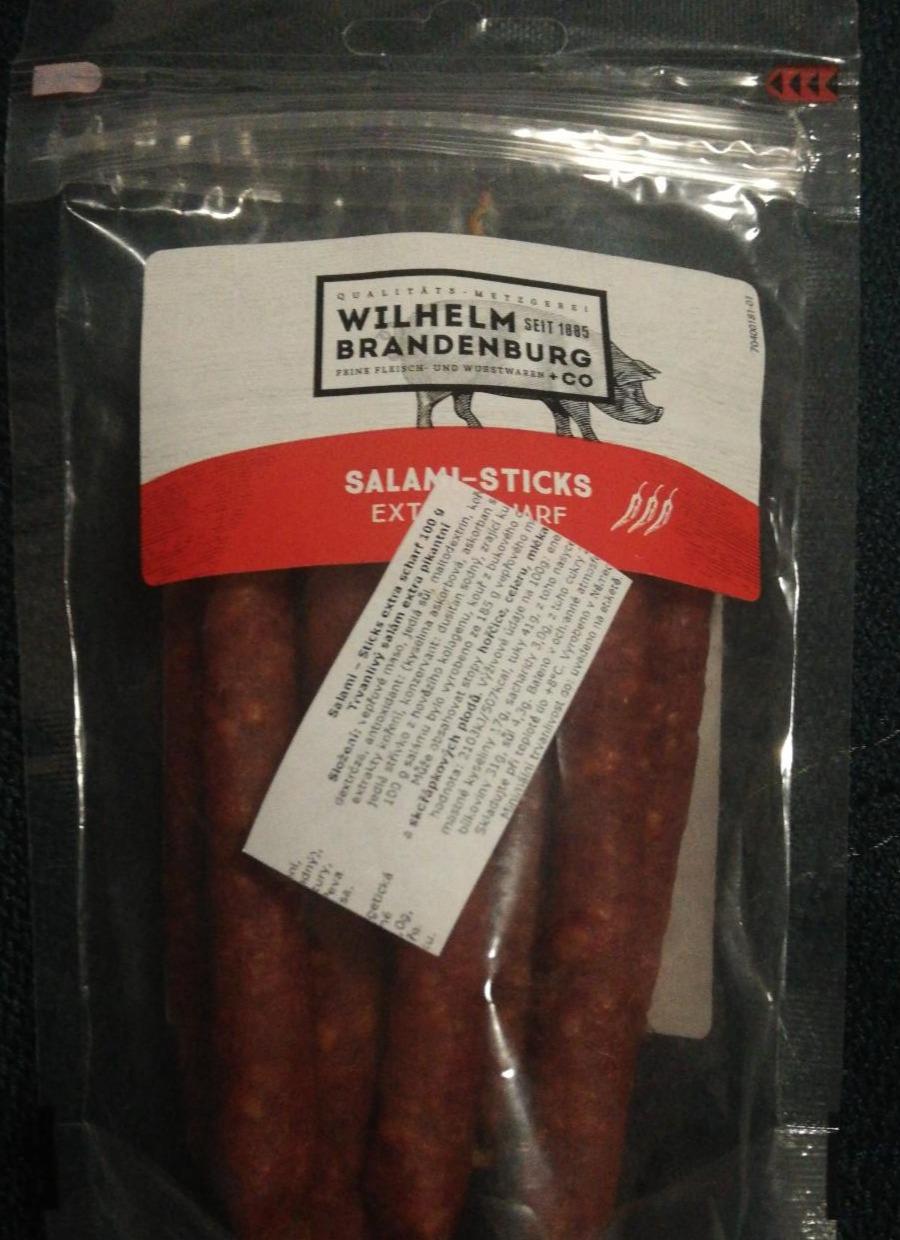 Fotografie - Salami-Sticks extra scharf Wilhelm Brandenburg