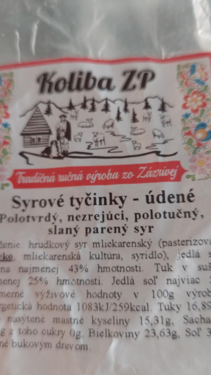 Fotografie - Syrové tyčinky - údené Koliba ZP