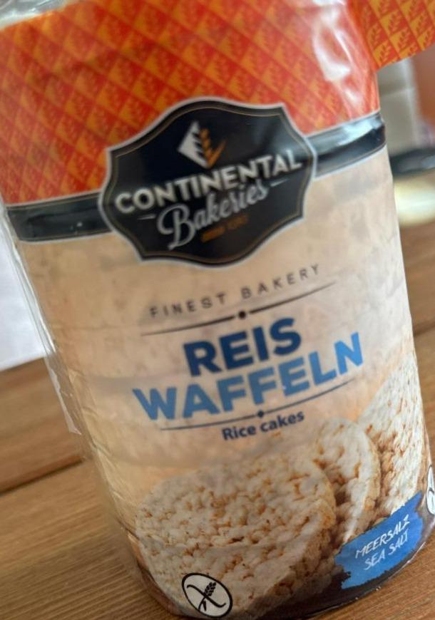 Fotografie - Reis waffeln Continental Bakeries