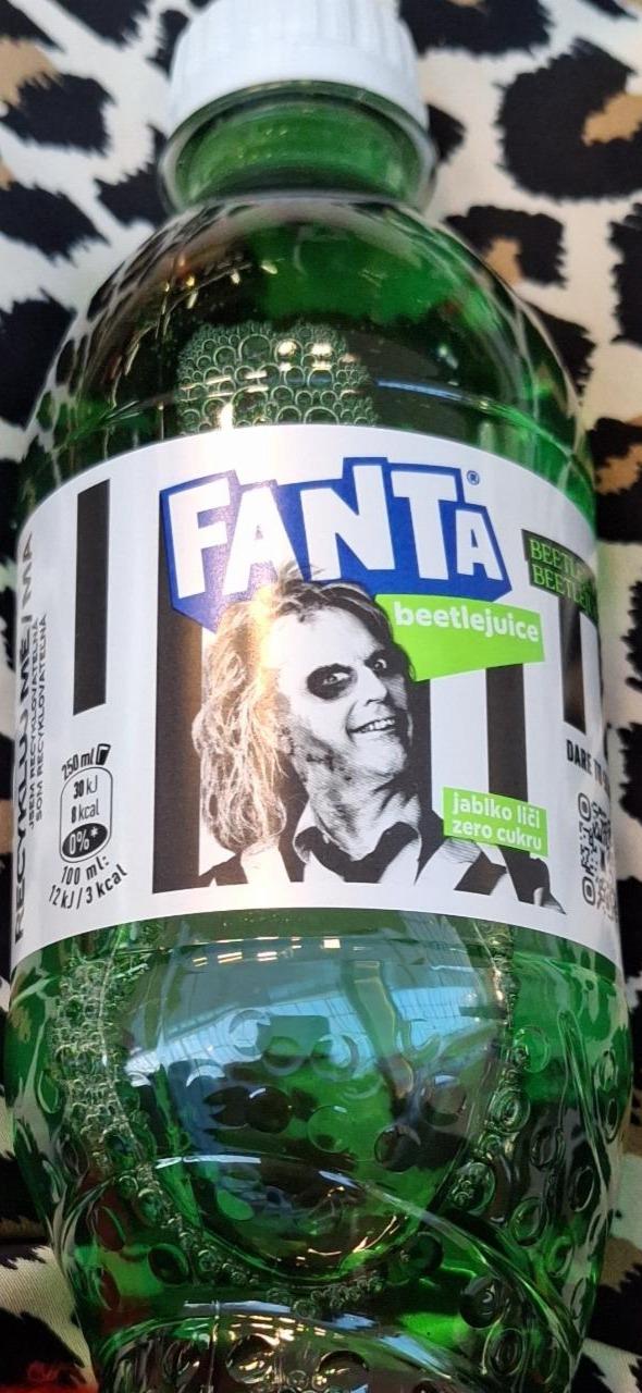 Fotografie - Beetlejuice jablko liči zero cukru Fanta