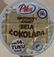 Fotografie - Smotanový jogurt biela čokoláda Pilos