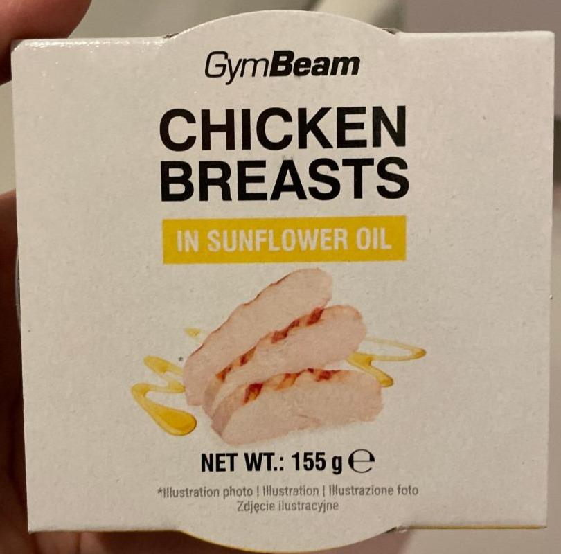 Fotografie - Chicken Breasts in sunflower oil GymBeam