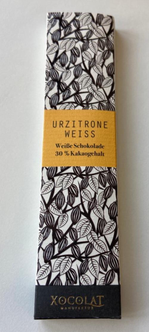 Fotografie - Urzitrone Weiss Xocolat