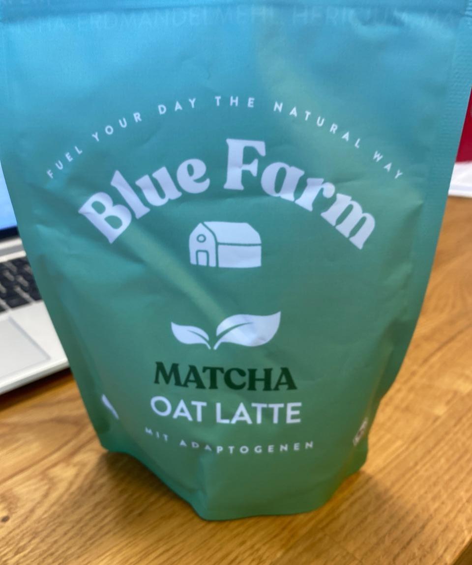 Fotografie - Matcha Oat Latte Blue Farm