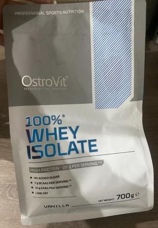 Fotografie - 100% Whey Isolate Vanilla OstroVit