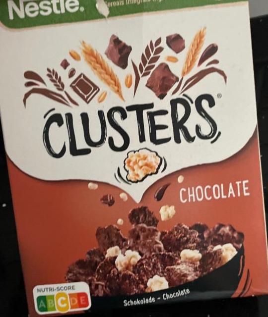 Fotografie - Nestlé Clusters Chocolade