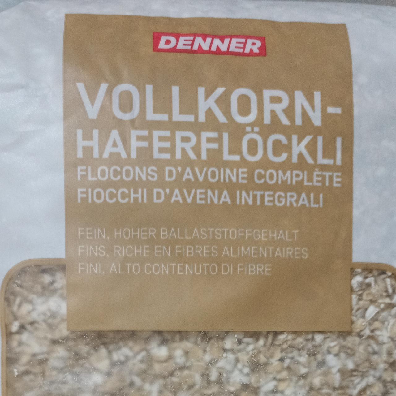 Fotografie - Vollkornhaferflöckli Denner