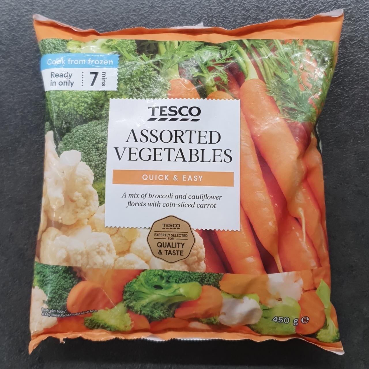 Fotografie - Assorted Vegetables Tesco