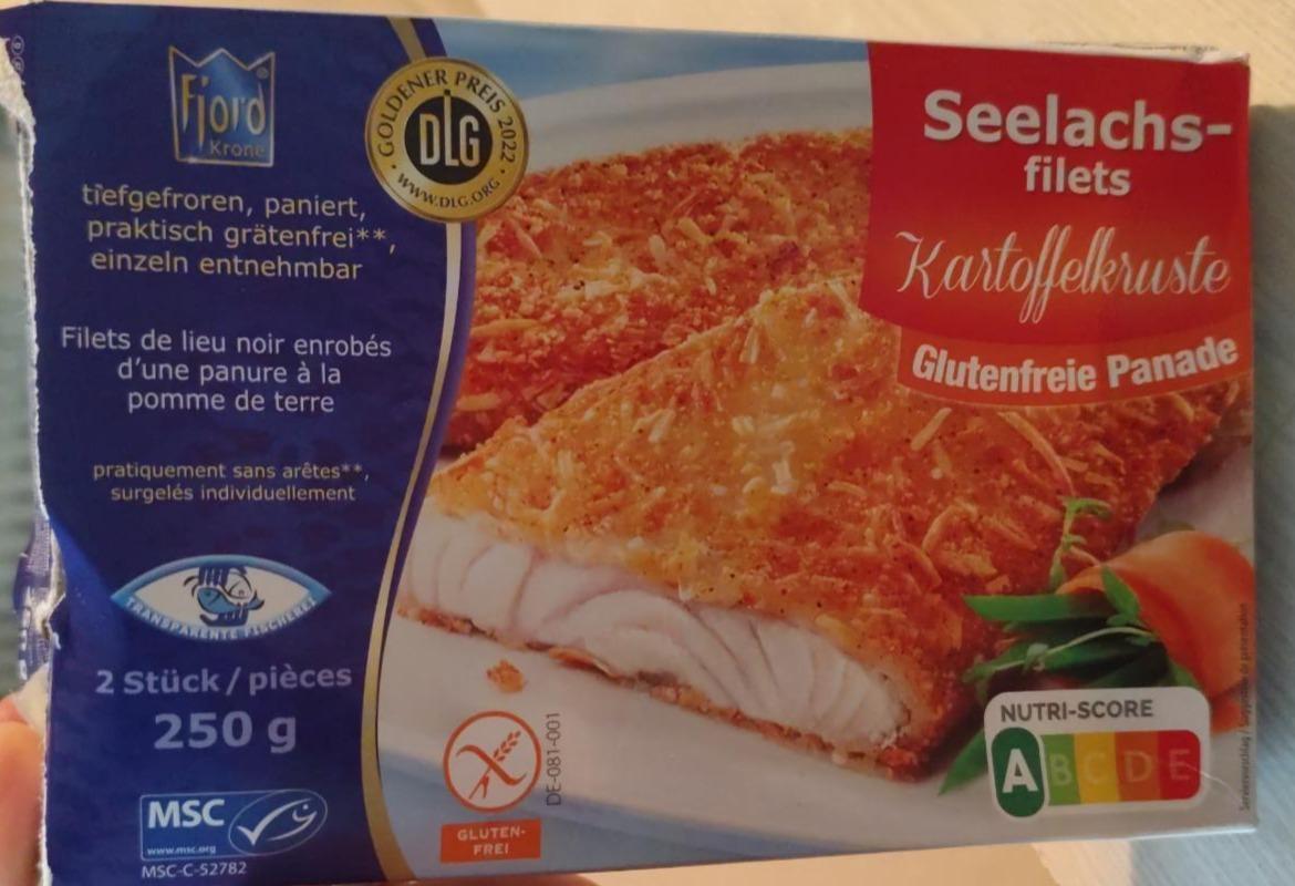 Fotografie - Seelachs-filets Kartoffelkruste Fjord