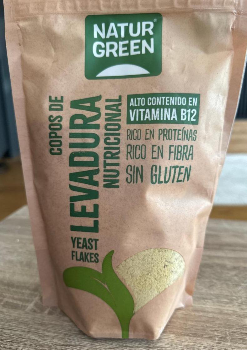 Fotografie - Copos De Levadura Yeast Flakes Natur Green