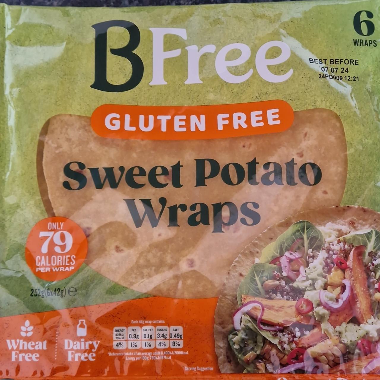 Fotografie - Sweet potato wraps gluten free Bfree