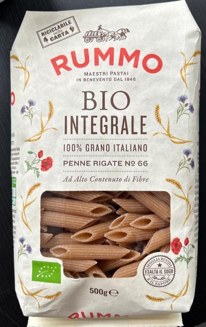 Fotografie - Bio Integrale Penne Rigate No 66 Rummo