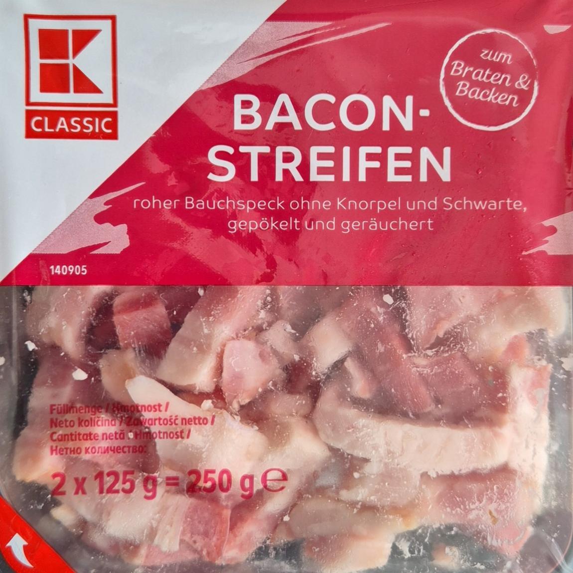 Fotografie - Bacon-Streifen K-Classic